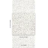 Schumacher Leaf Bloom Charcoal Wallpaper