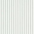 Schumacher Edwin Stripe Narrow Eucalyptus Wallpaper