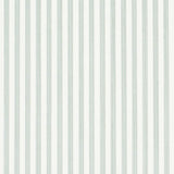 Schumacher Edwin Stripe Narrow Eucalyptus Wallpaper