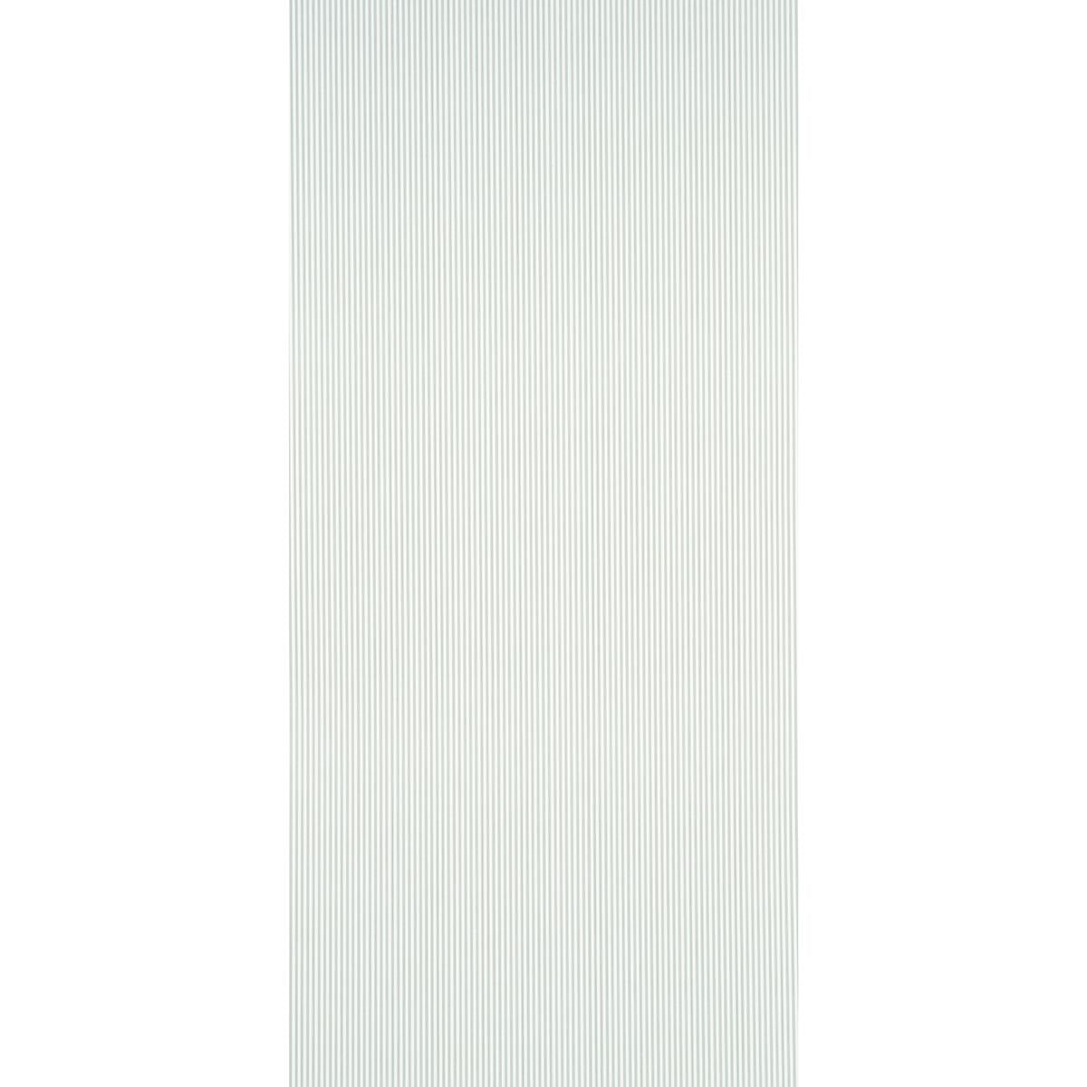 Schumacher Edwin Stripe Narrow Eucalyptus Wallpaper