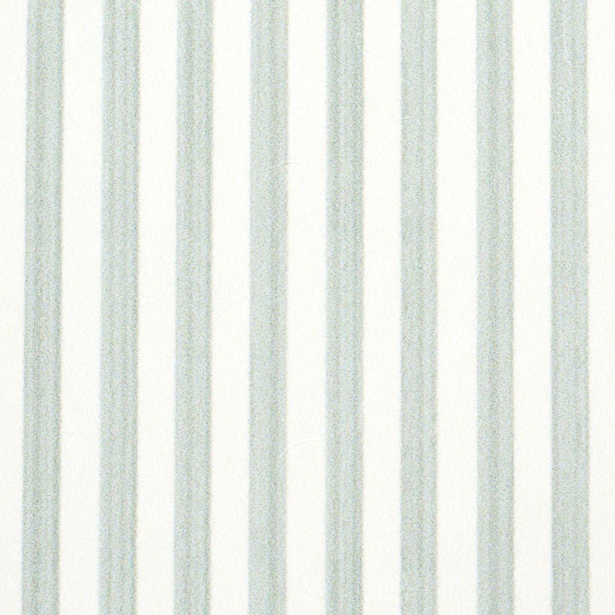 Schumacher Edwin Stripe Narrow Eucalyptus Wallpaper