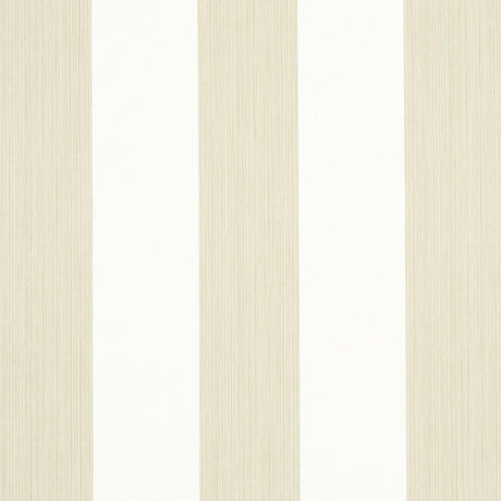 Schumacher Edwin Stripe Wide Straw Wallpaper