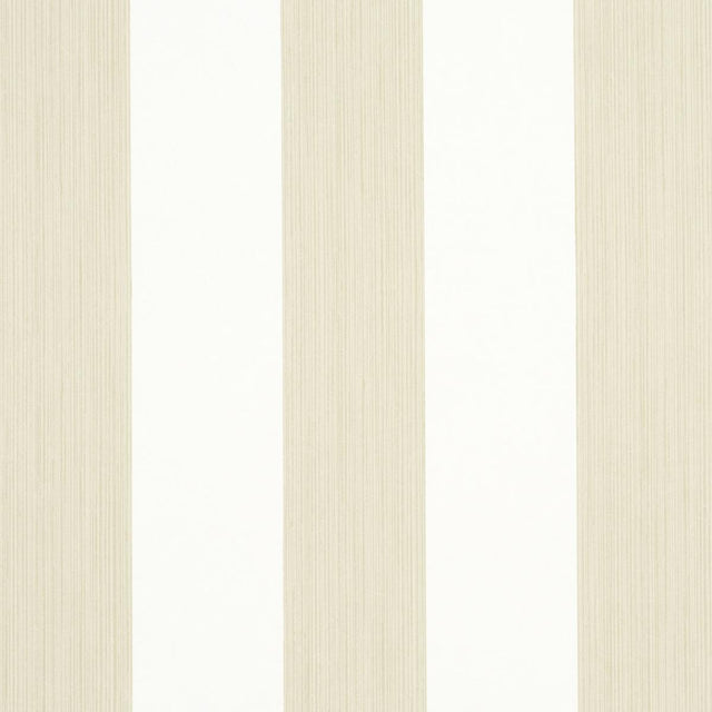 Schumacher Edwin Stripe Wide Straw Wallpaper