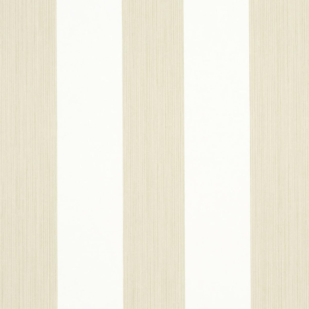 Schumacher Edwin Stripe Wide Straw Wallpaper
