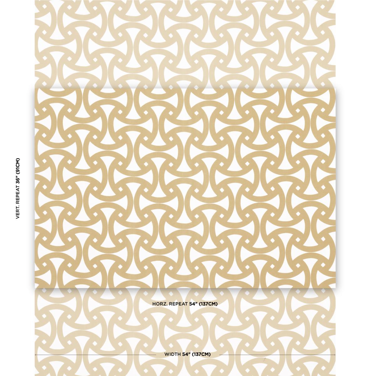 Schumacher Santorini Print Indoor/Outdoor Desert Fabric