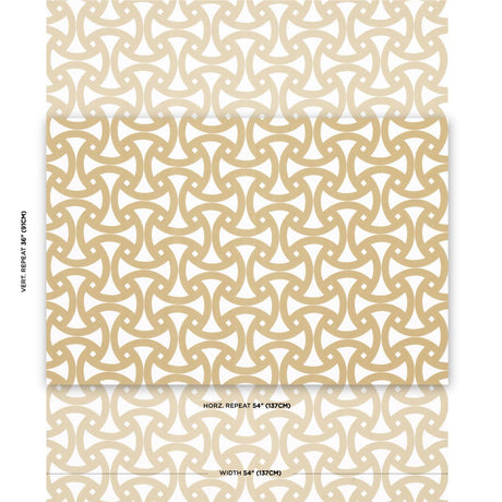 Schumacher Santorini Print Indoor/Outdoor Desert Fabric
