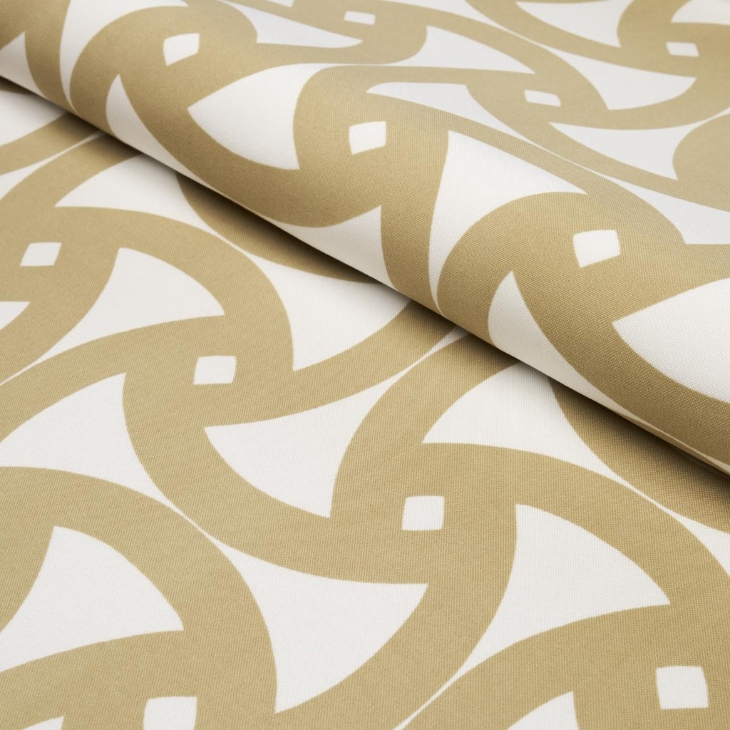 Schumacher Santorini Print Indoor/Outdoor Desert Fabric