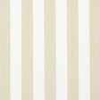 Schumacher Edwin Stripe Medium Straw Wallpaper