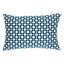 Schumacher Indigo/Ivory 18" x 12" Betwixt Pillow