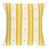 Schumacher Panthelo Saffron 20" x 20" Pillow