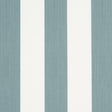 Schumacher Edwin Stripe Wide Teal Wallpaper