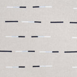 Schumacher Overlapping Dashes Navy Fabric