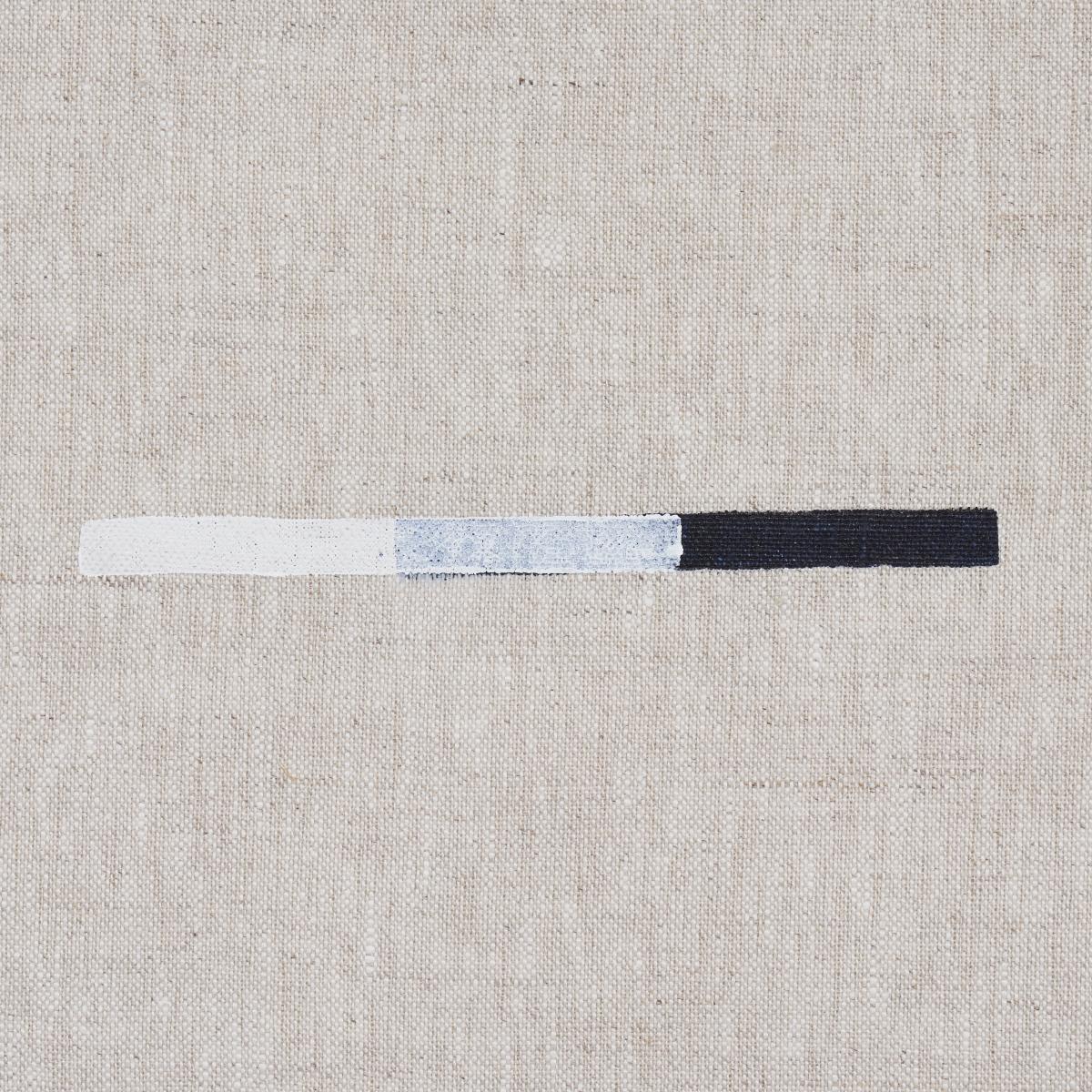 Schumacher Overlapping Dashes Navy Fabric