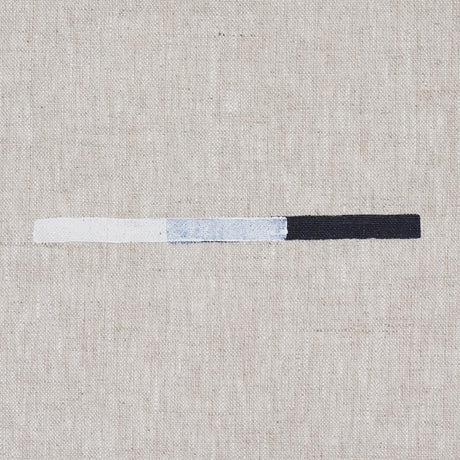 Schumacher Overlapping Dashes Navy Fabric