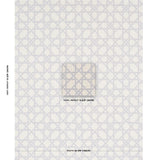 Schumacher Le Maroc Pingl Dove Fabric