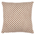 Schumacher Brown 18" x 18" Elkhart Pillow
