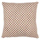 Schumacher Brown 18" x 18" Elkhart Pillow