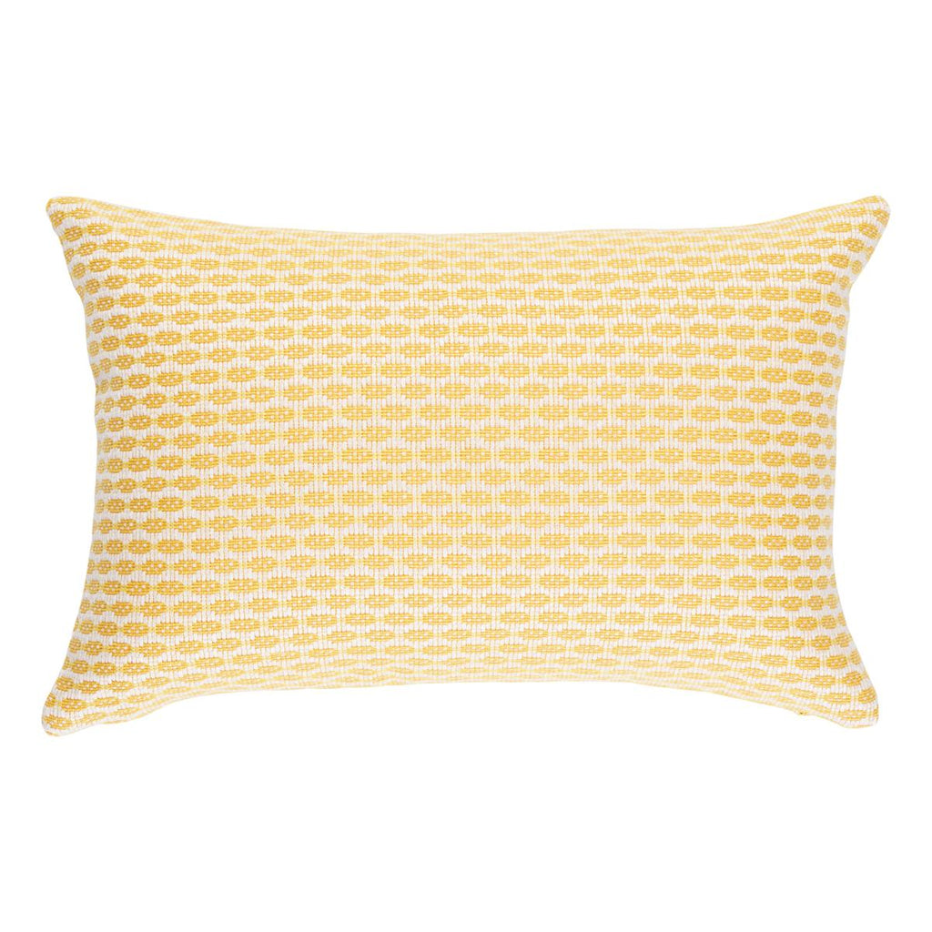 Schumacher Hickox I/O Yellow 18" x 12" Pillow