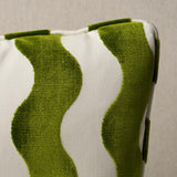 Schumacher Lettuce 24" x 12" The Wave Pillow