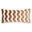 Schumacher Camel 24" x 12" The Wave Pillow