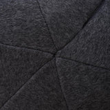 Schumacher Smoke 12" x 12" Dixon Mohair Sphere Pillow