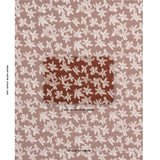 Schumacher Hibiscus Teak Fabric