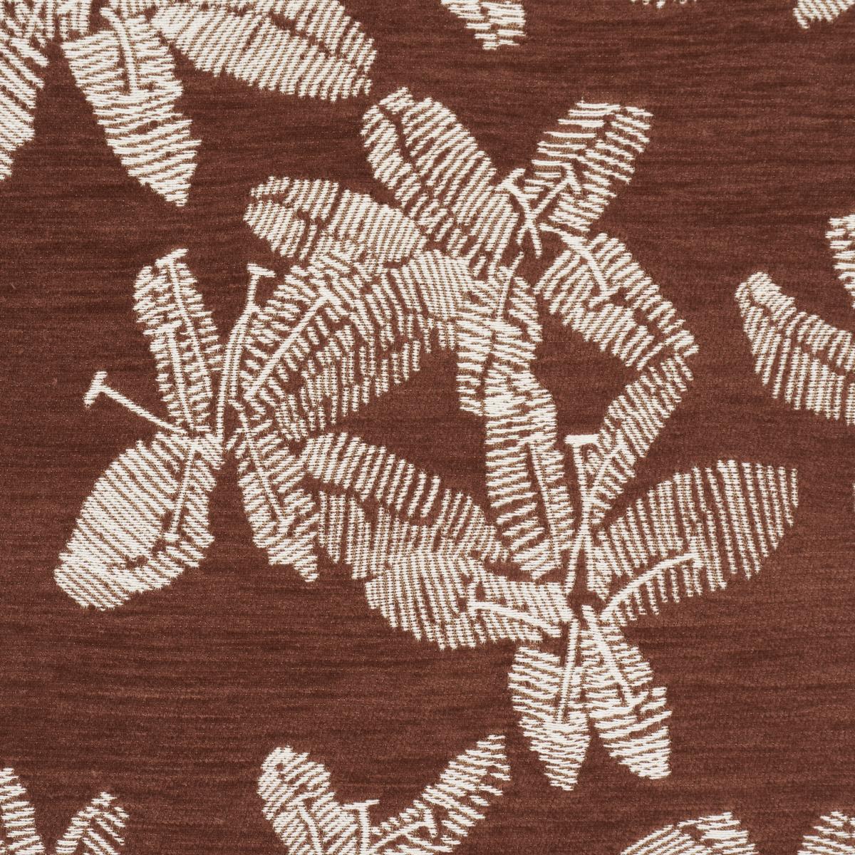 Schumacher Hibiscus Teak Fabric