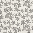 Schumacher Hibiscus Black & White Fabric