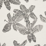 Schumacher Hibiscus Black & White Fabric