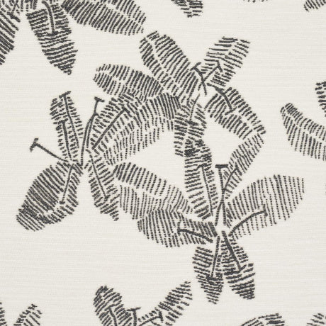 Schumacher Hibiscus Black & White Fabric