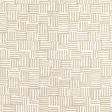 Schumacher Patchwork Sand Fabric