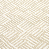 Schumacher Patchwork Sand Fabric