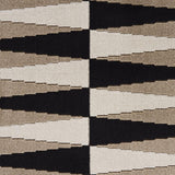 Schumacher Backgammon Cut Velvet Neutral Fabric