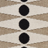 Schumacher Backgammon Cut Velvet Neutral Fabric