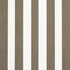 Schumacher Edwin Stripe Medium Mocha Wallpaper