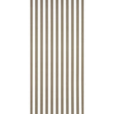 Schumacher Edwin Stripe Medium Mocha Wallpaper