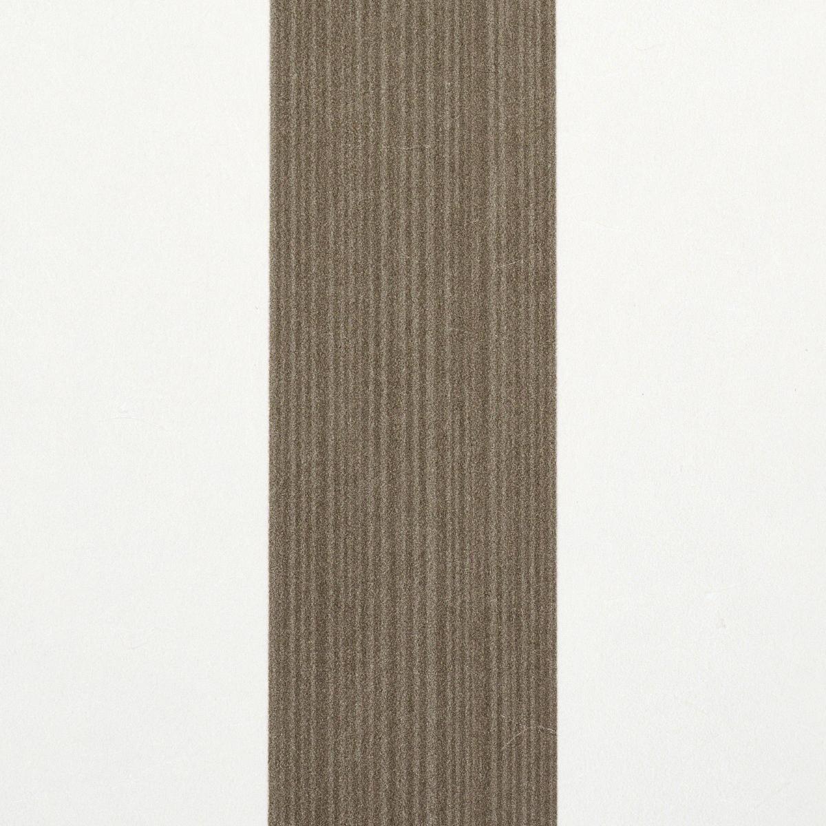 Schumacher Edwin Stripe Medium Mocha Wallpaper