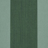 Schumacher Edwin Stripe Wide Dark Green Wallpaper