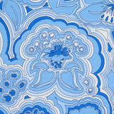 Schumacher Morning Sunrise Indoor/Outdoor Horizon Blue Fabric