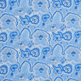 Schumacher Morning Sunrise Indoor/Outdoor Horizon Blue Fabric