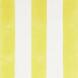 Schumacher Wide Hand Block Stripe Yellow Fabric