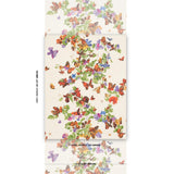 Schumacher Pyne Butterfly Monarch Orange Wallpaper