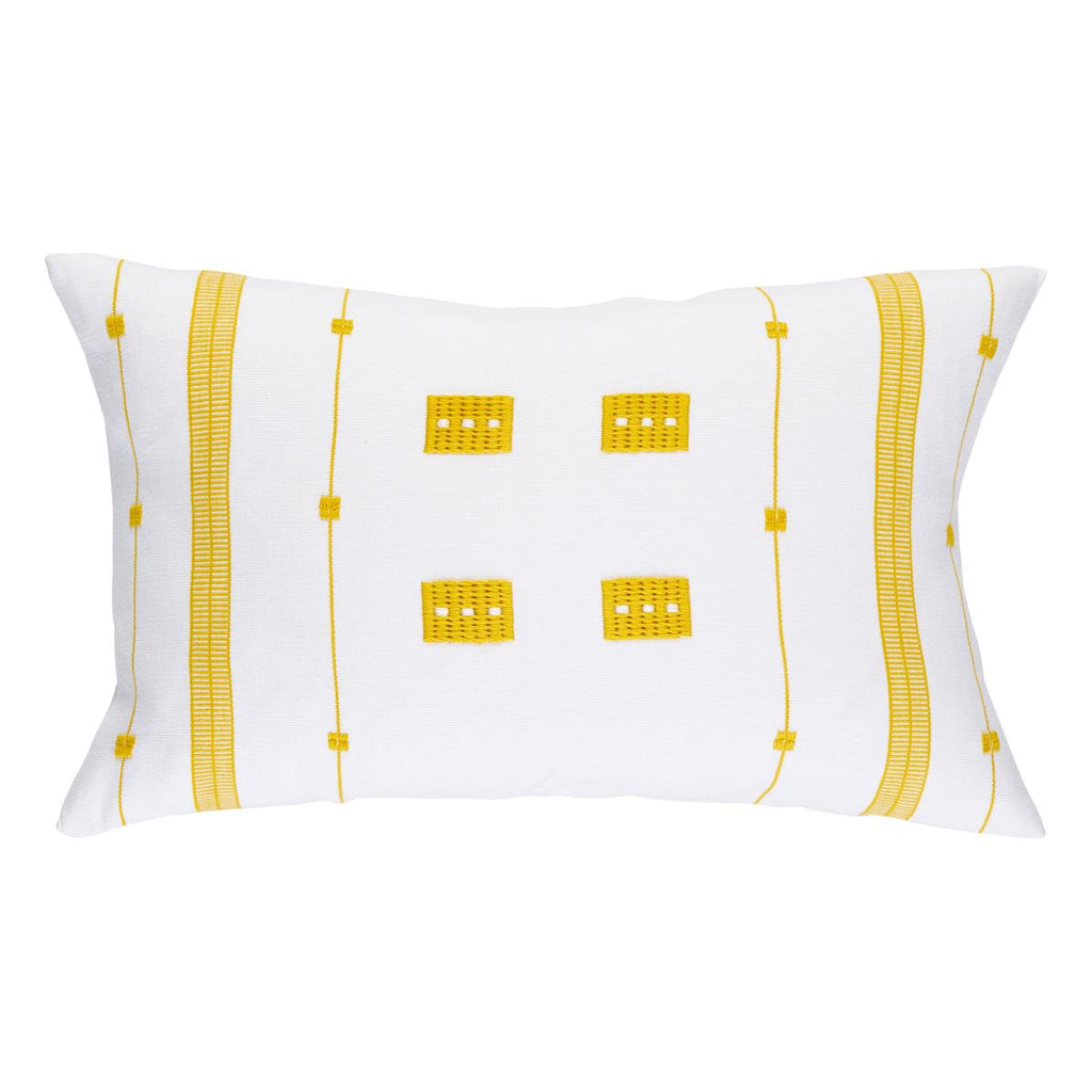 Schumacher Bandera Lumbar Pillow
