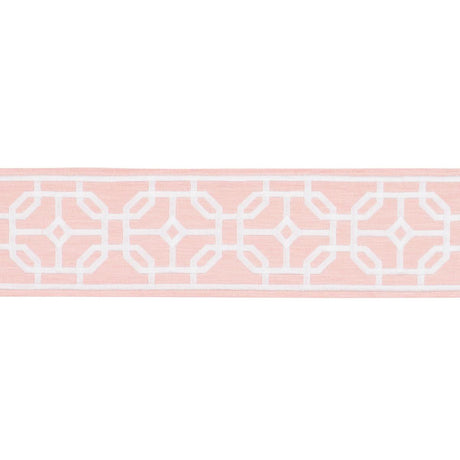 Schumacher Blush Gazebo Trellis Tape