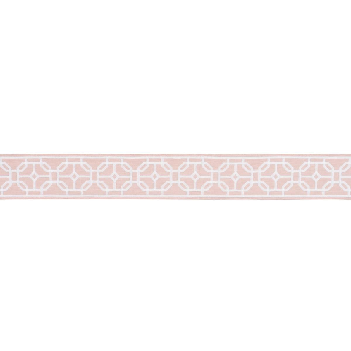 Schumacher Blush Gazebo Trellis Tape