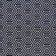 Schumacher Bees Knees Cut Velvet Navy Fabric