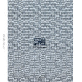 Schumacher Bees Knees Cut Velvet Navy Fabric