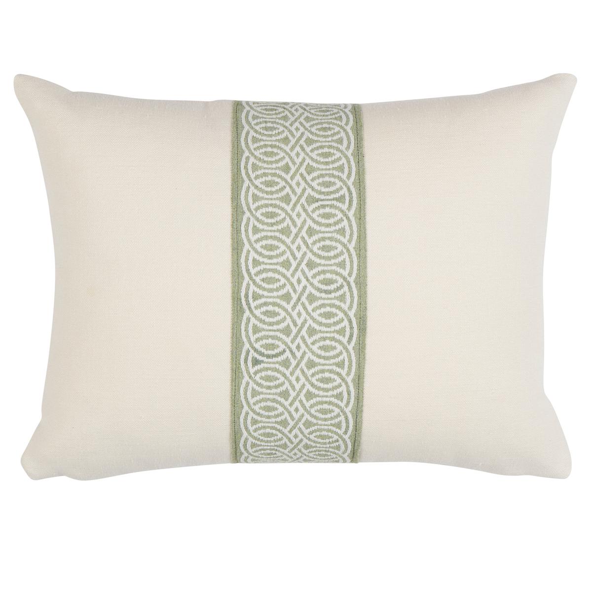 Schumacher Sage 16" x 12" Infinito Pillow