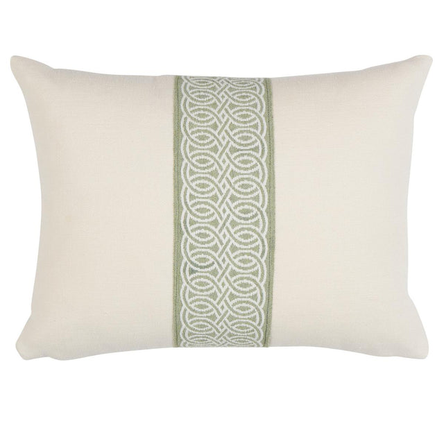Schumacher Sage 16" x 12" Infinito Pillow