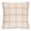 Schumacher Ivory 20" x 20" Blackburn Merino Plaid Pillow